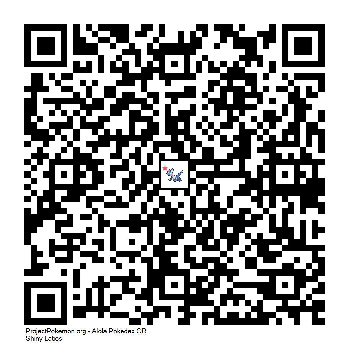 Cdigo QR de Latios variocolor